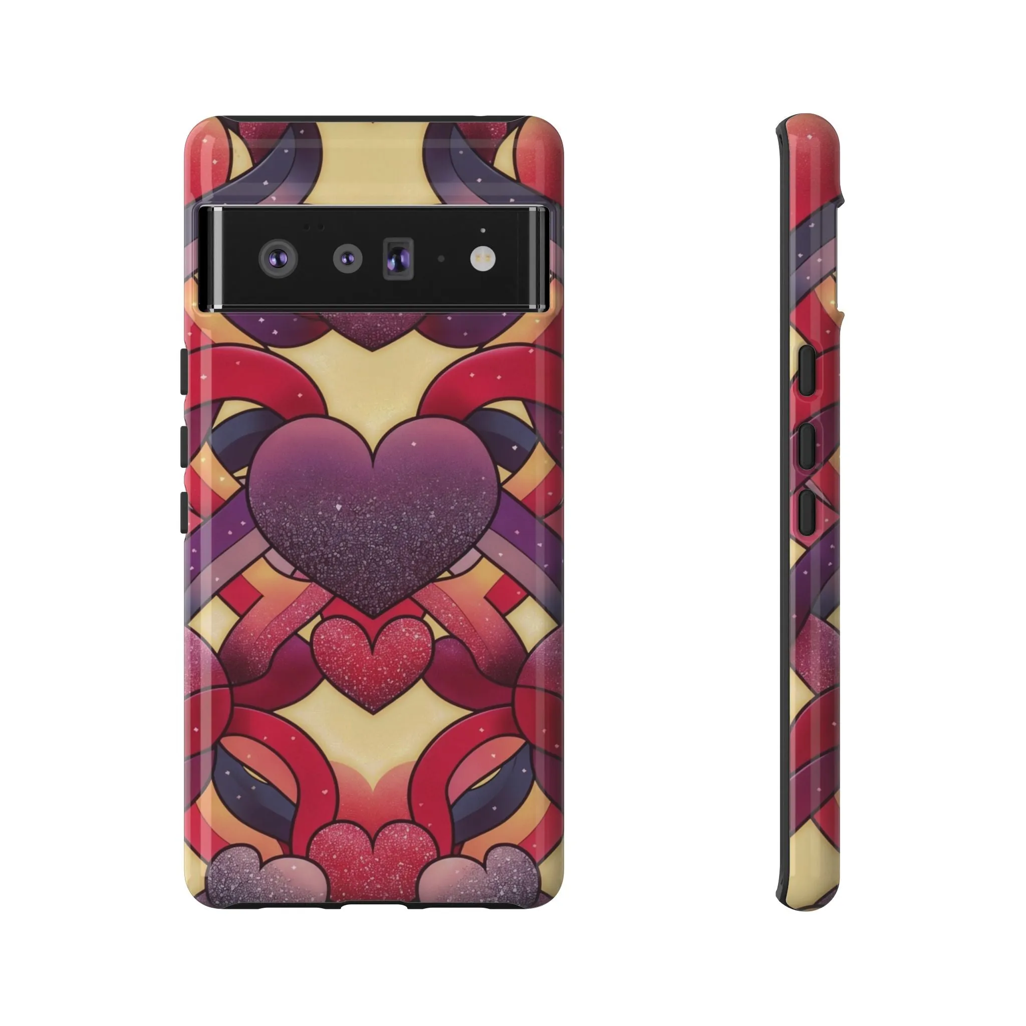 Love at First Sight: Fall Head Over Heels for These Eye-Catching Heart and Ribbon Cell Phone Case