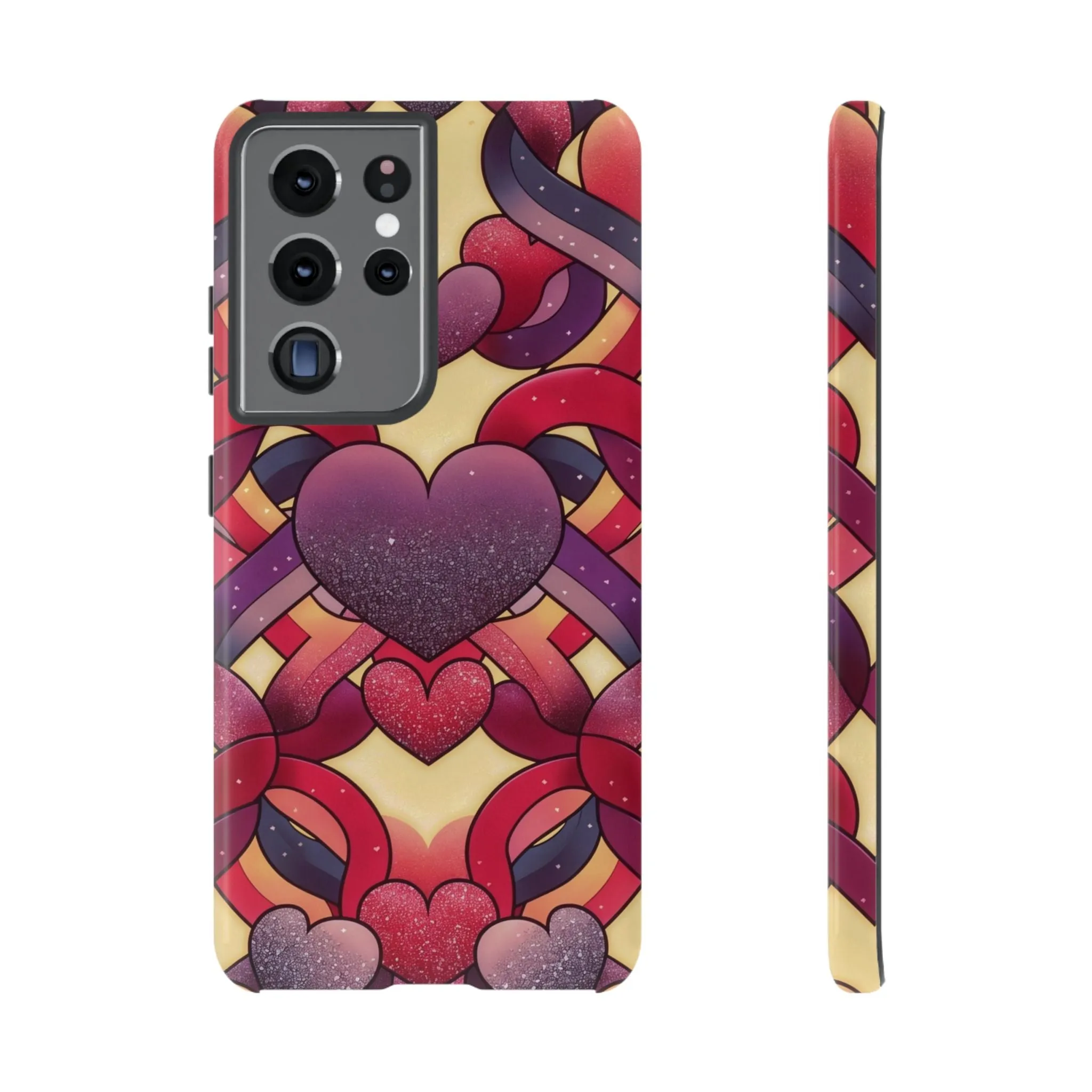 Love at First Sight: Fall Head Over Heels for These Eye-Catching Heart and Ribbon Cell Phone Case