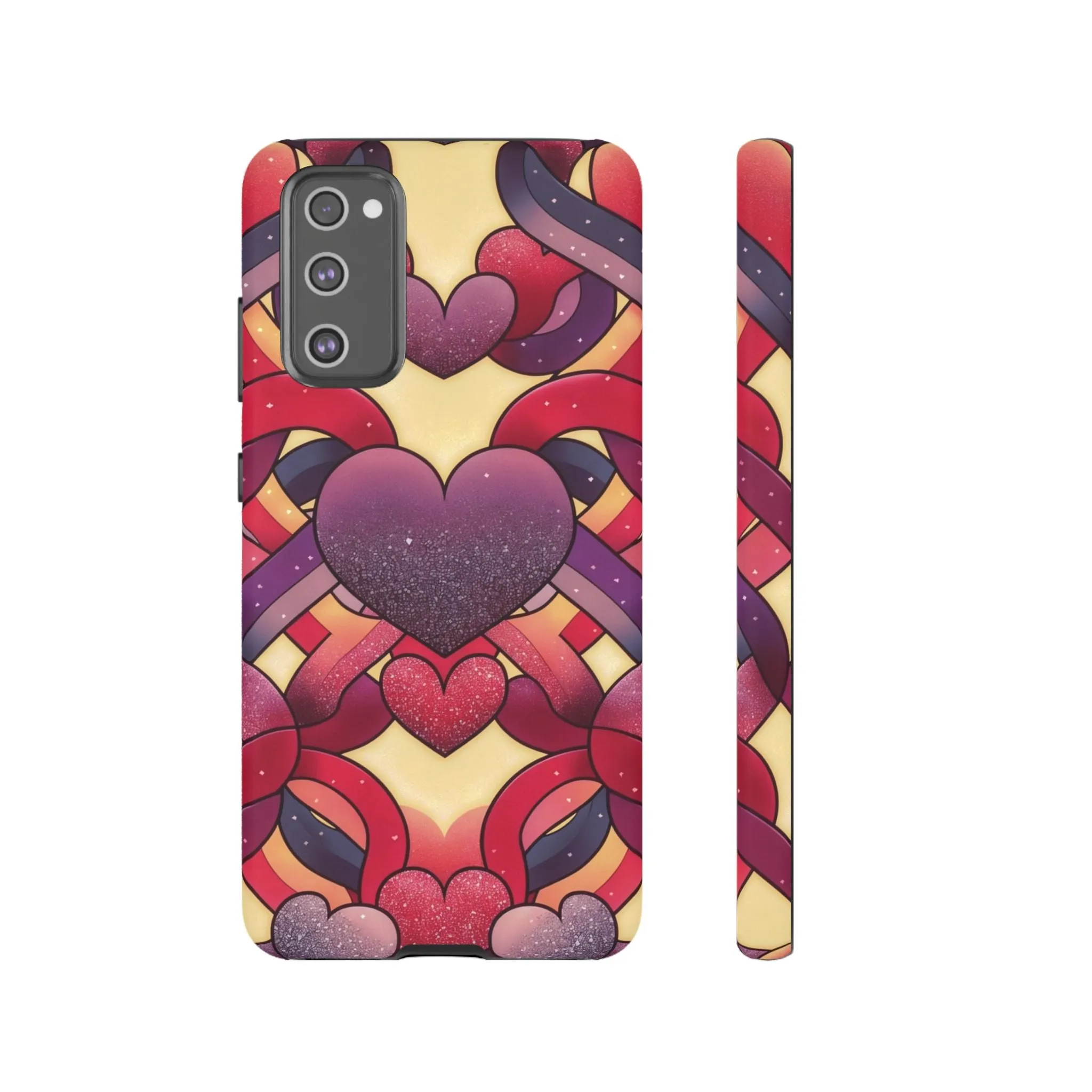 Love at First Sight: Fall Head Over Heels for These Eye-Catching Heart and Ribbon Cell Phone Case