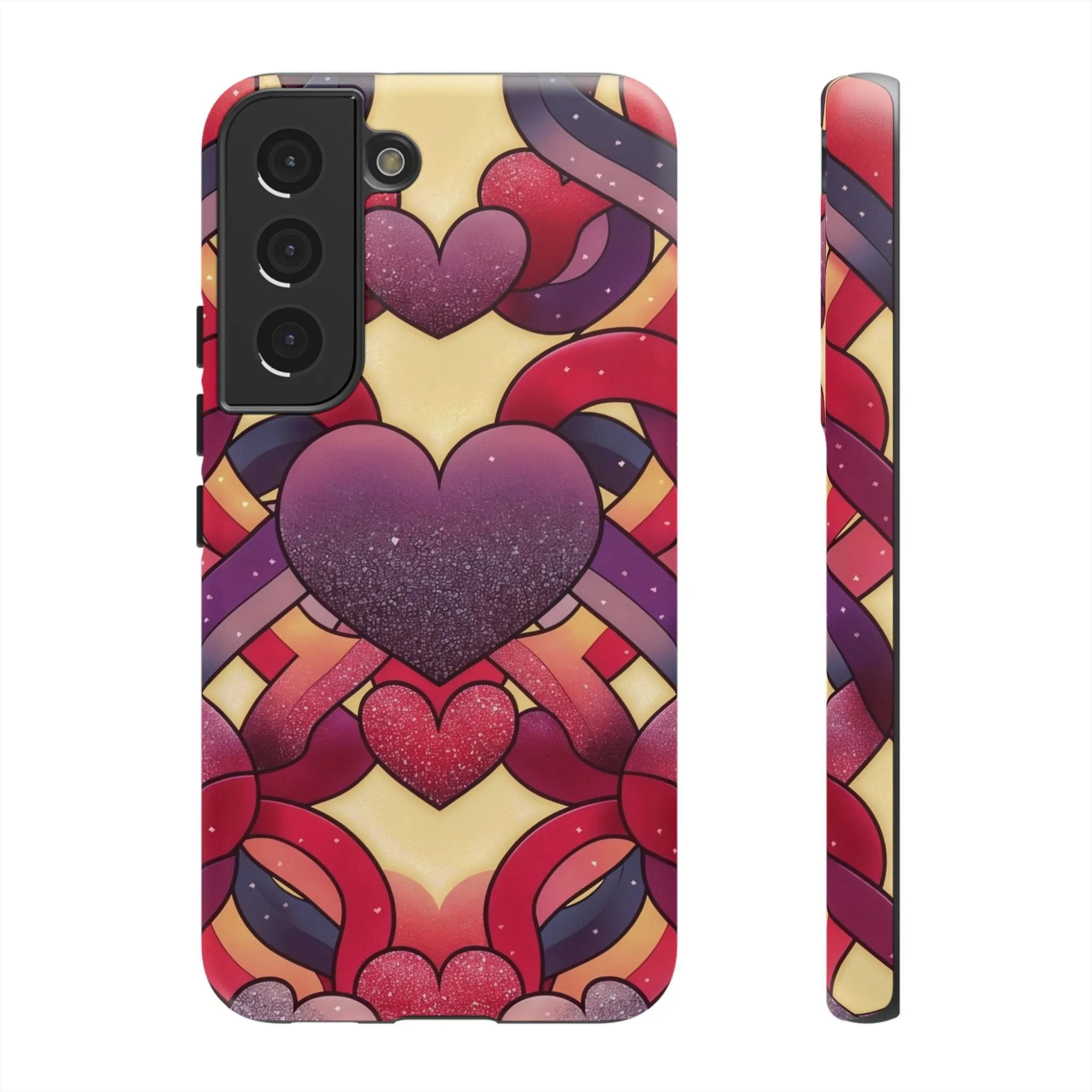 Love at First Sight: Fall Head Over Heels for These Eye-Catching Heart and Ribbon Cell Phone Case