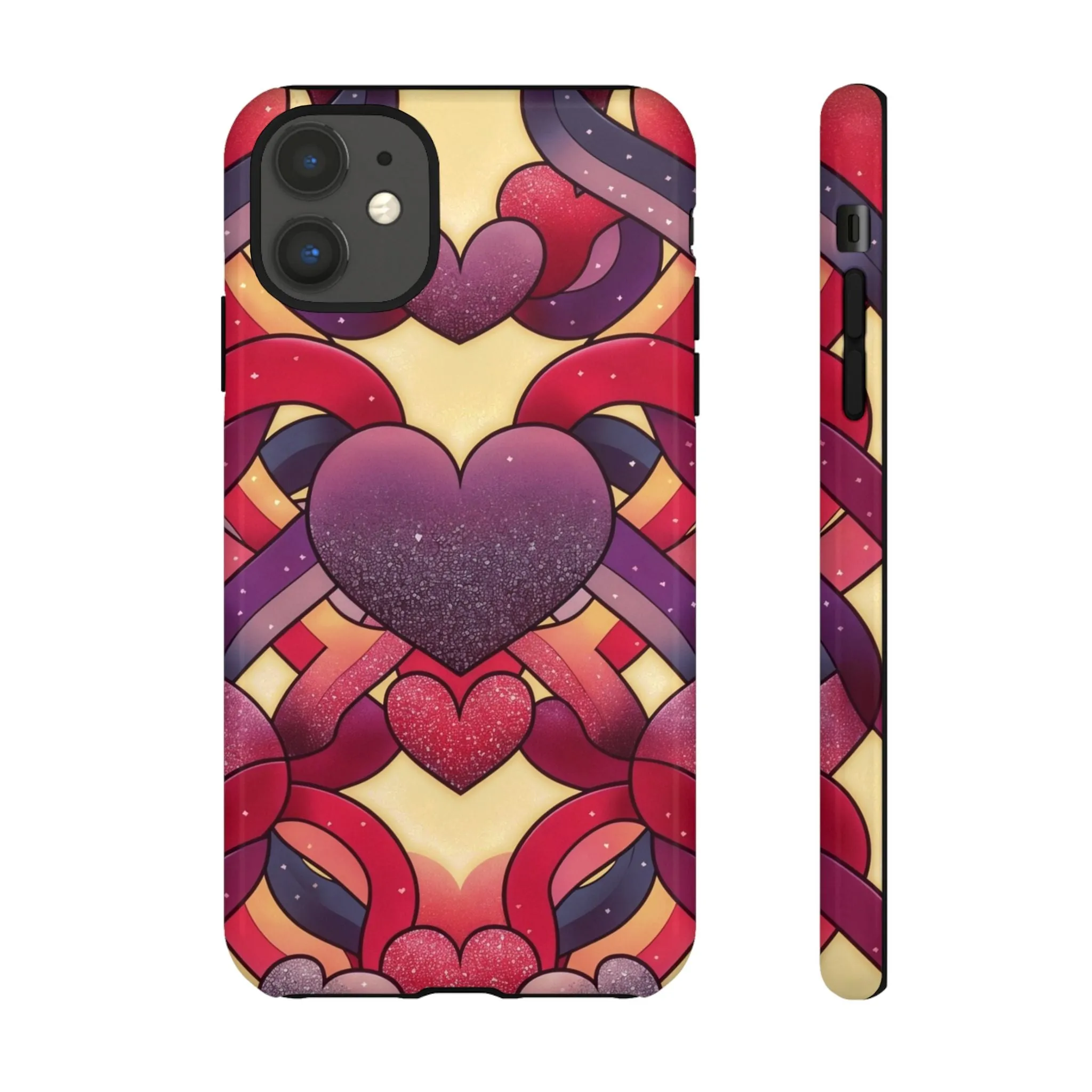 Love at First Sight: Fall Head Over Heels for These Eye-Catching Heart and Ribbon Cell Phone Case