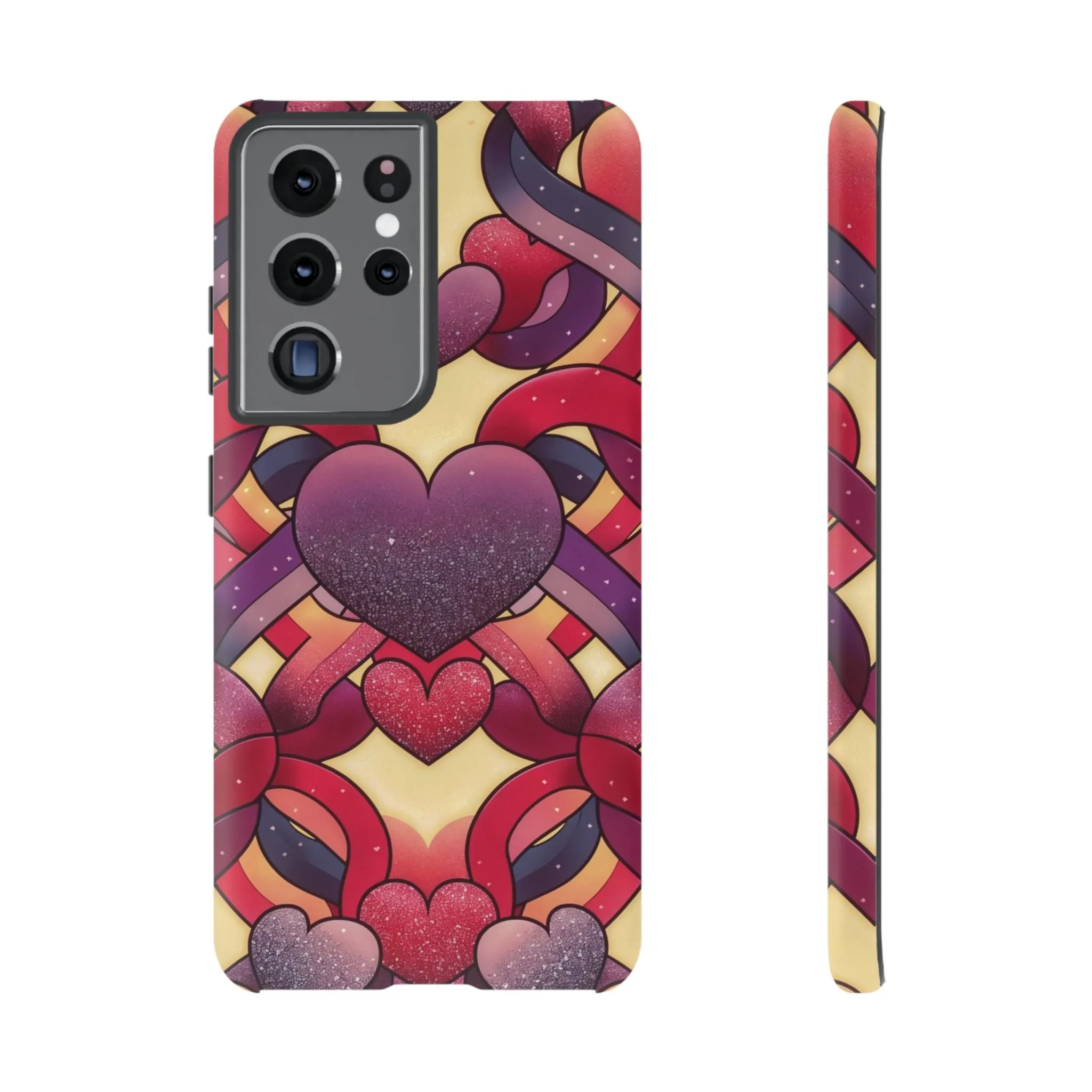 Love at First Sight: Fall Head Over Heels for These Eye-Catching Heart and Ribbon Cell Phone Case