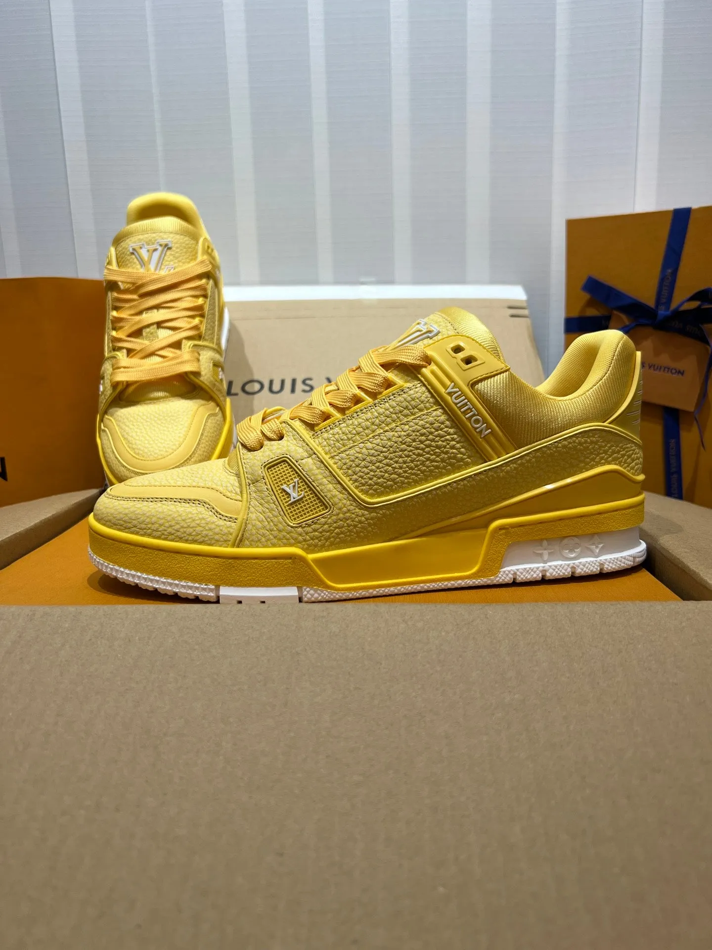 LUV Yellow Trainer Sneakers-080