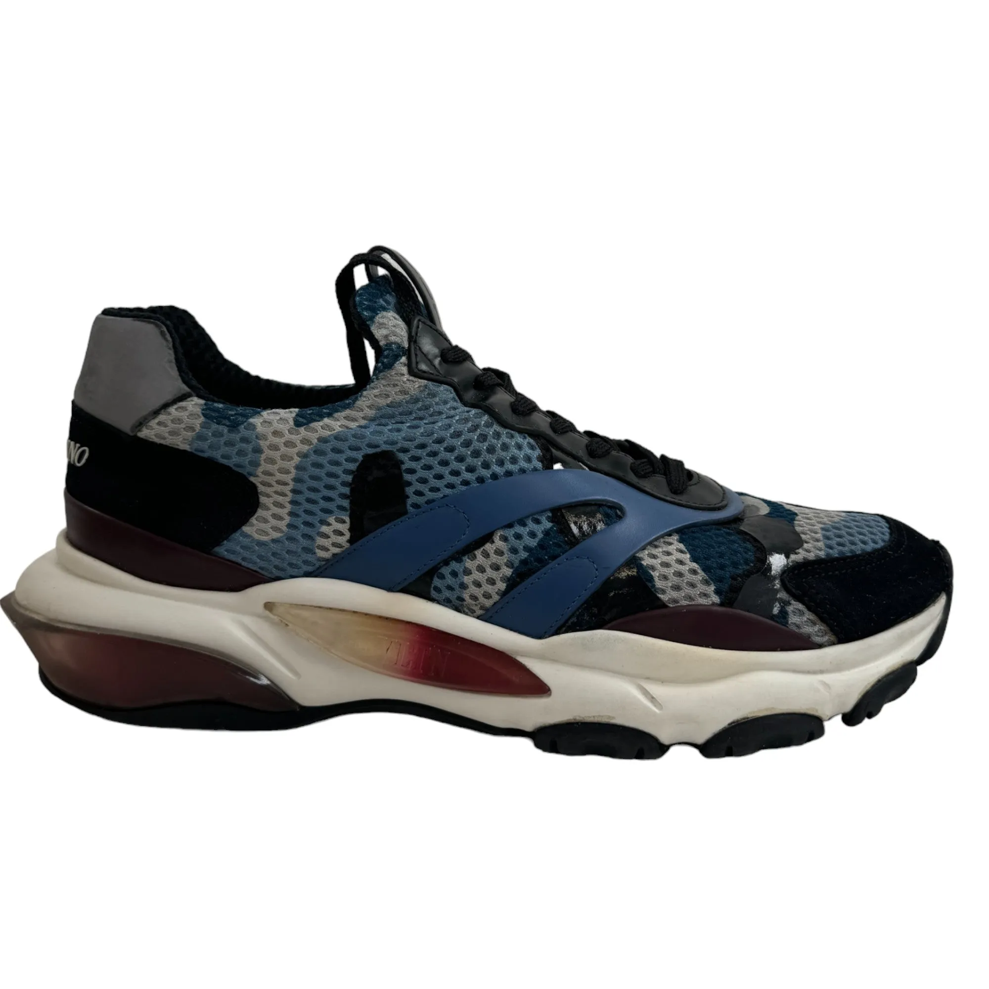 Men's Bounce Camouflage Low Trainers Blue Size EU 42 / UK 8