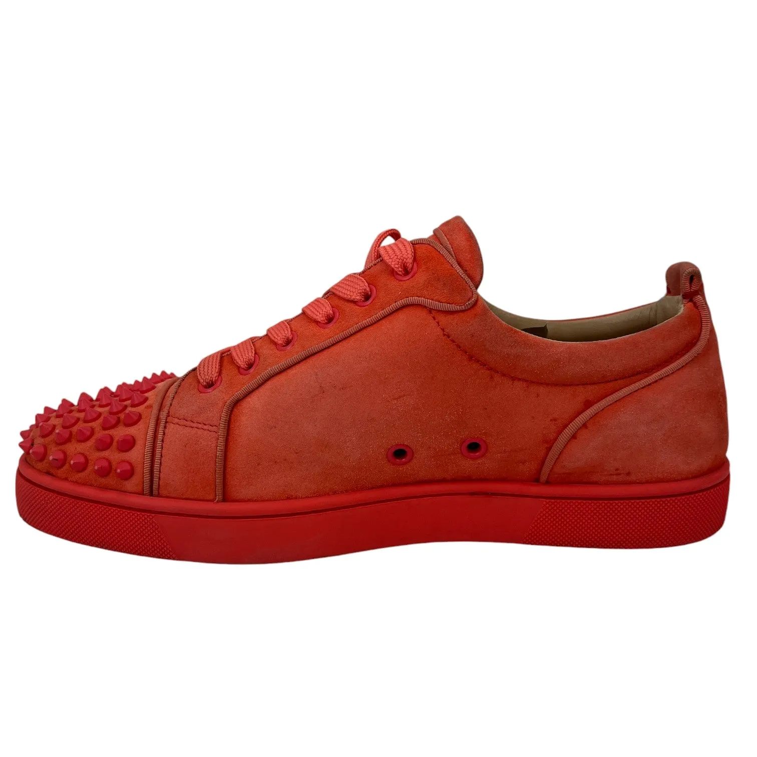 Men's Junior Spikes Low Trainers Red Size EU 41.5 / UK 7.5