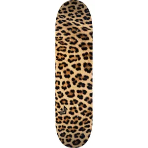 Mini Logo Leopard Fur 7.75" Skateboard Deck