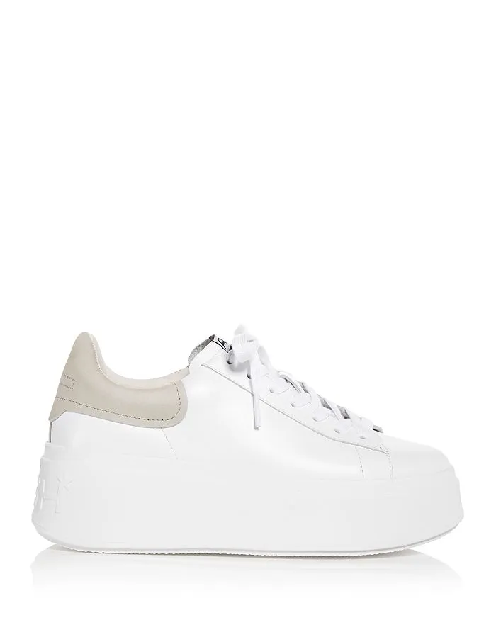 Moby Women's Ash Platform Low Top Sneakers