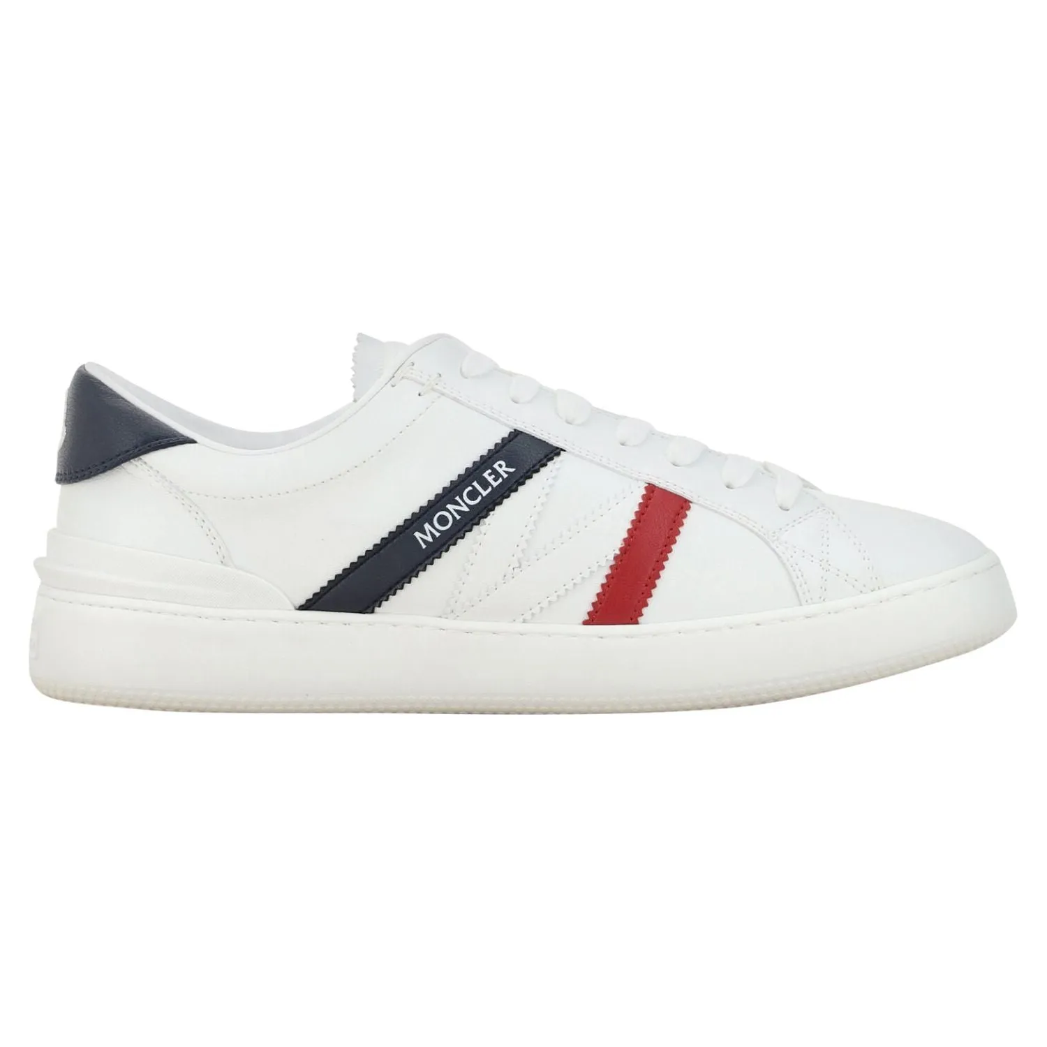 Moncler Elegant White Monaco M Men's Sneakers