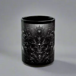 Moonlit Darkness Gothic Coffee Mug – Illuminate Every Sip with Dark Elegance