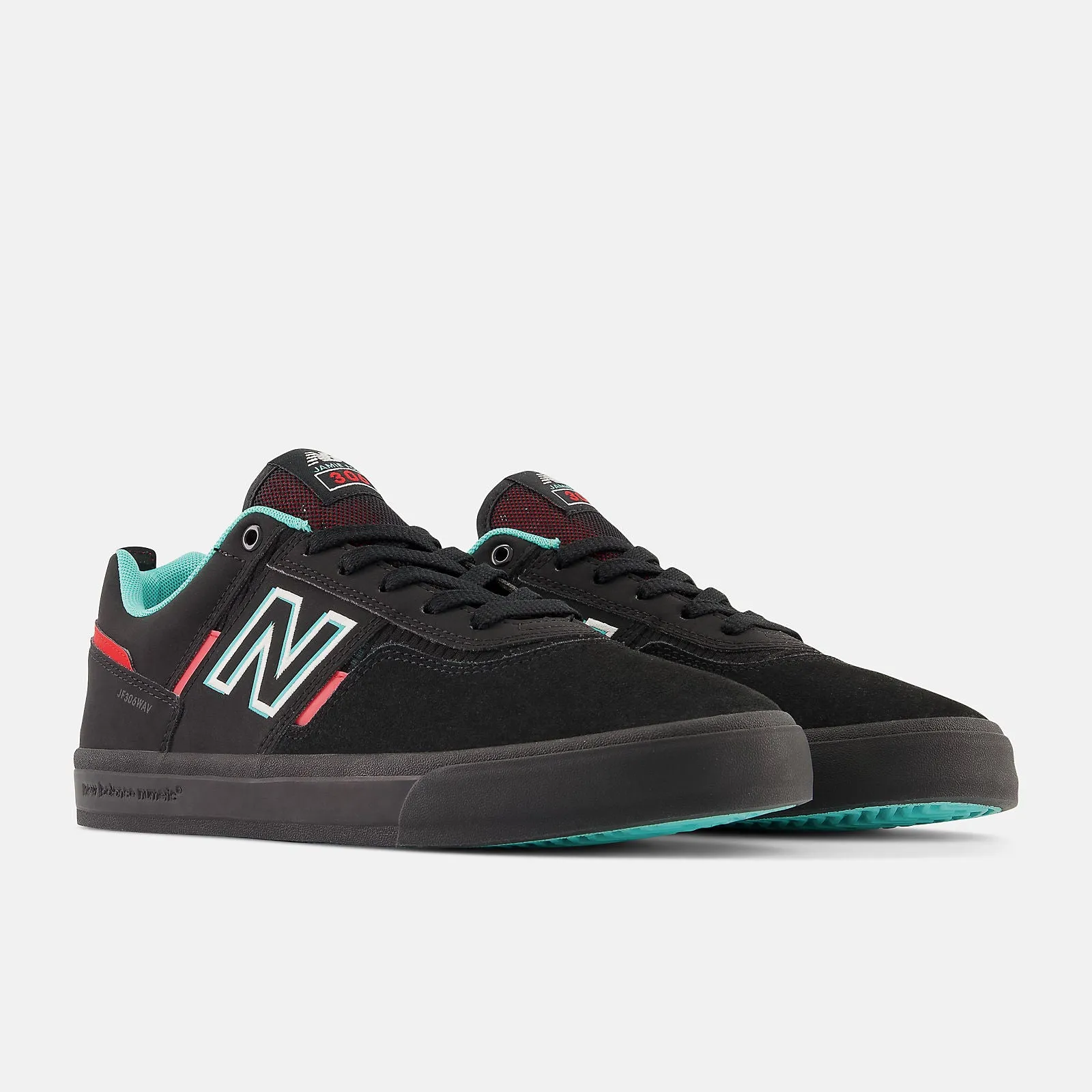 NEW BALANCE 306 JAMIE FOY BLACL/ELECTRIC RED