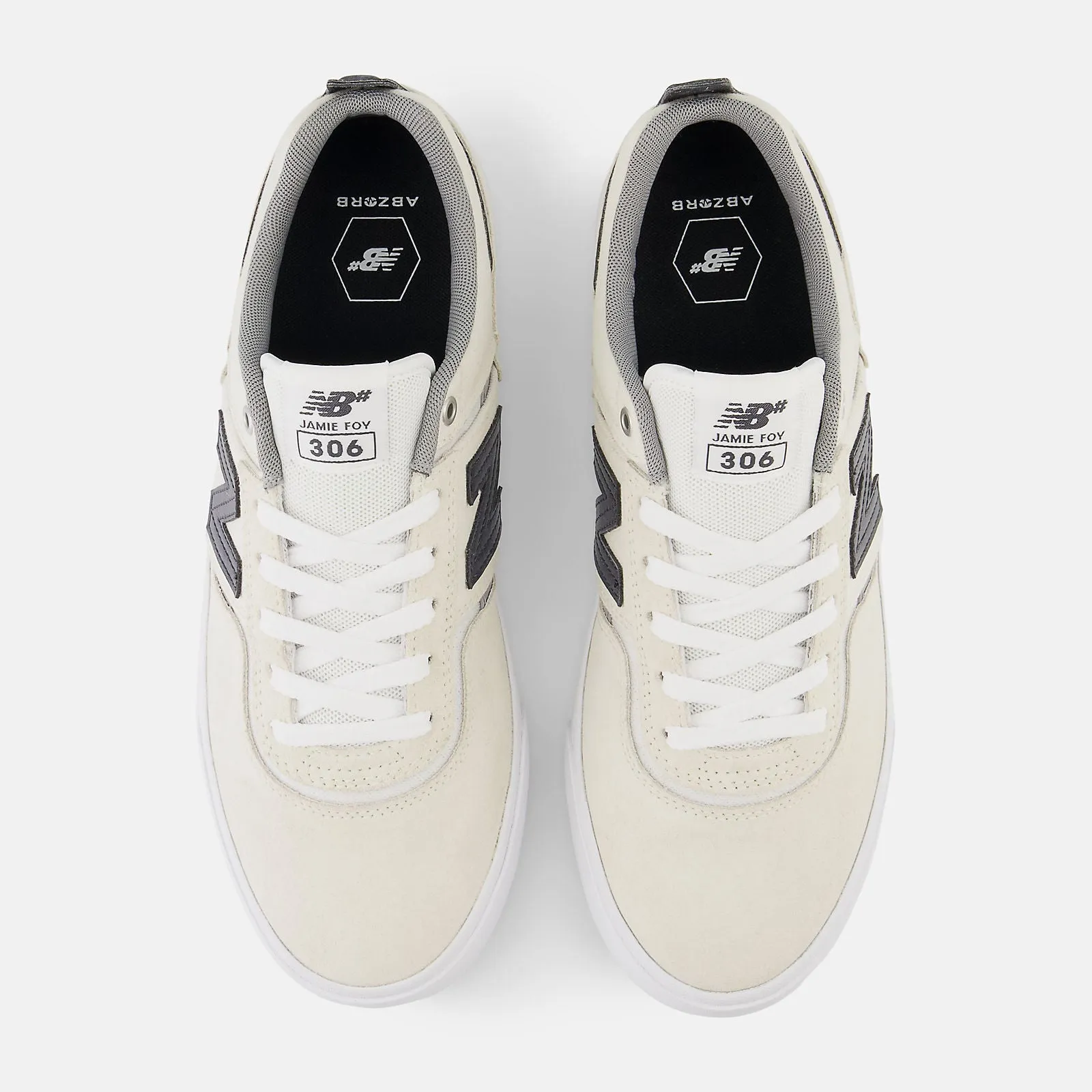 NEW BALANCE 306 WHITE/BLACK