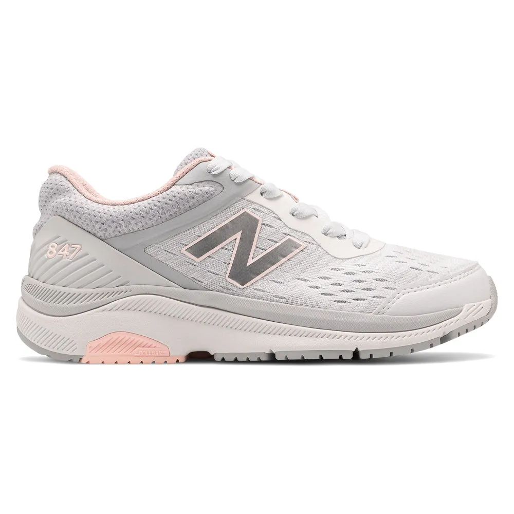 New Balance 847v4 Walking Shoe Arctic Fox/Silver Mink/Peach Soda (Women's)