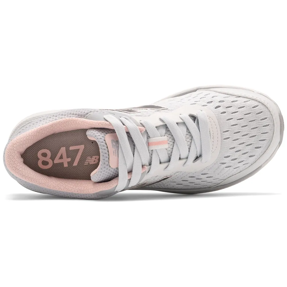 New Balance 847v4 Walking Shoe Arctic Fox/Silver Mink/Peach Soda (Women's)