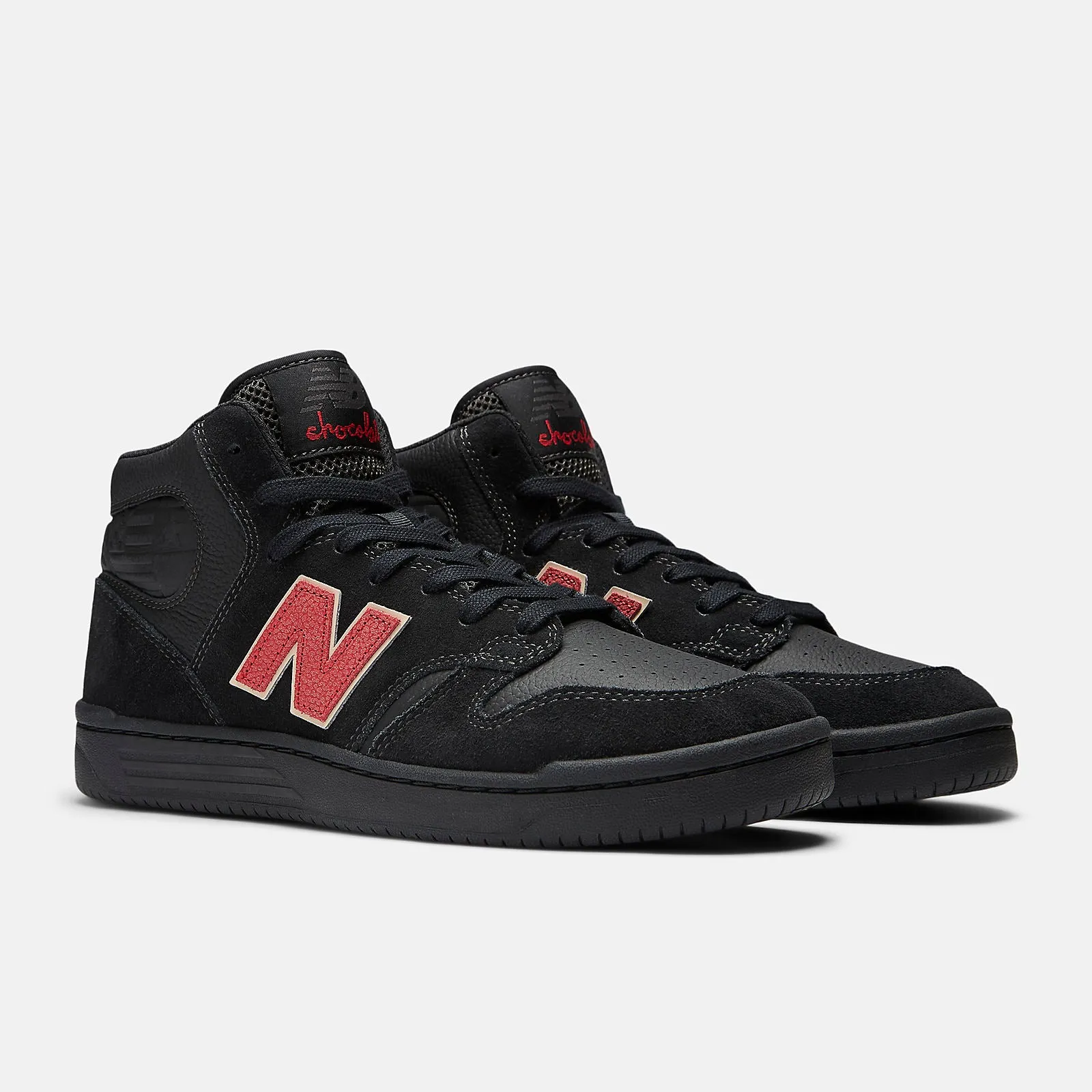 NEW BALANCE X CHOCOLATE 480 HIGH BLACK/RED