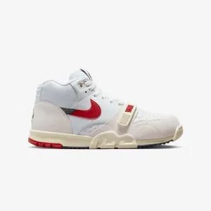 Nike | AIR TRAINER 1  { WHITE/RED