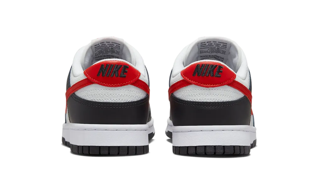 Nike Dunk Low Retro Red Swoosh Panda