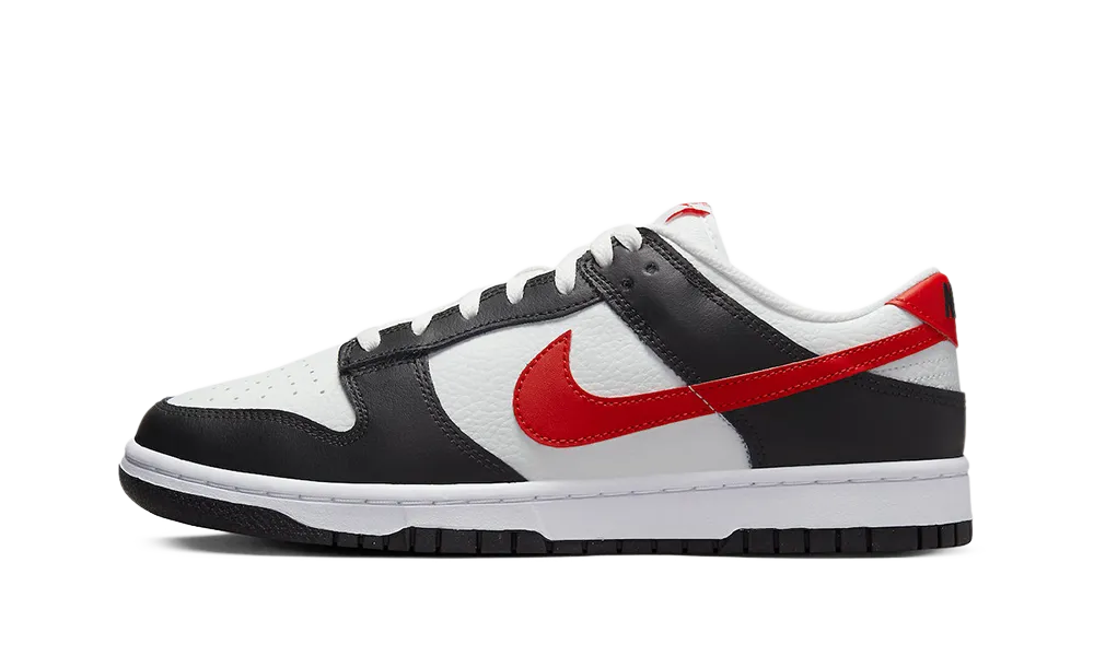 Nike Dunk Low Retro Red Swoosh Panda