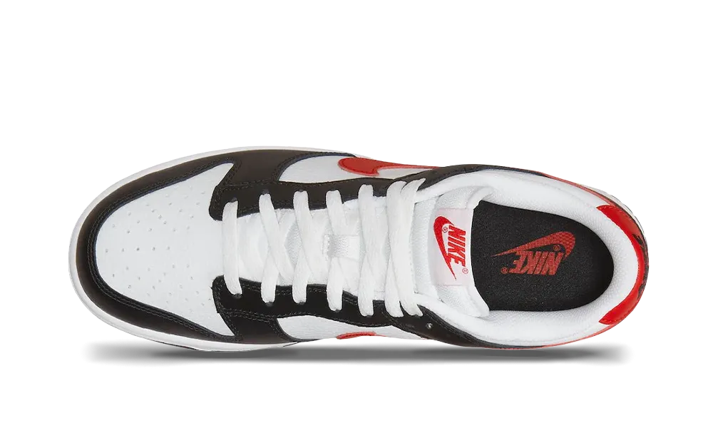 Nike Dunk Low Retro Red Swoosh Panda