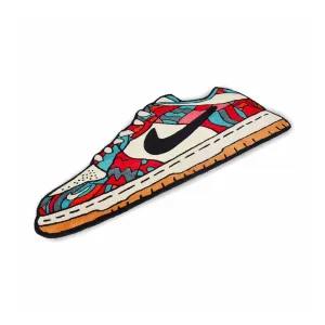 Nike SB Parra Dunk Low Pro Abstract Art Rug by Noche