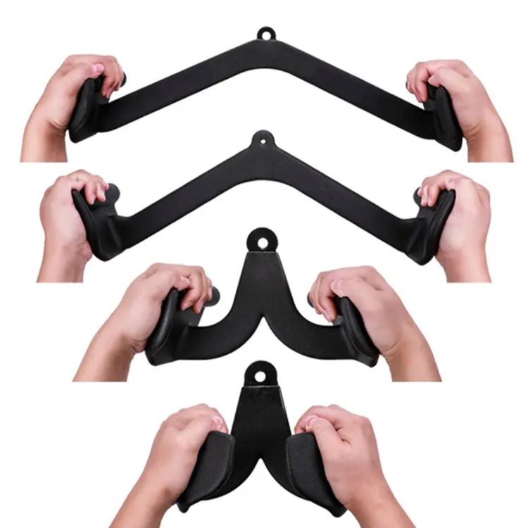 No. 6 Biceps Up Pull V-shaped Handles Attachments for Pulley and Lat Pulldown Machines