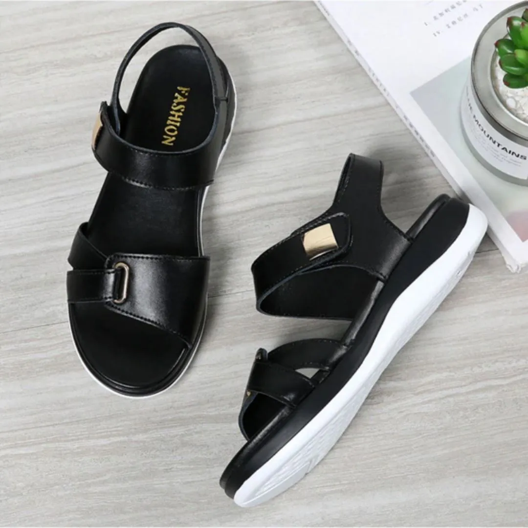 OCW Women Premium Soft Leather Comfortable Sandals