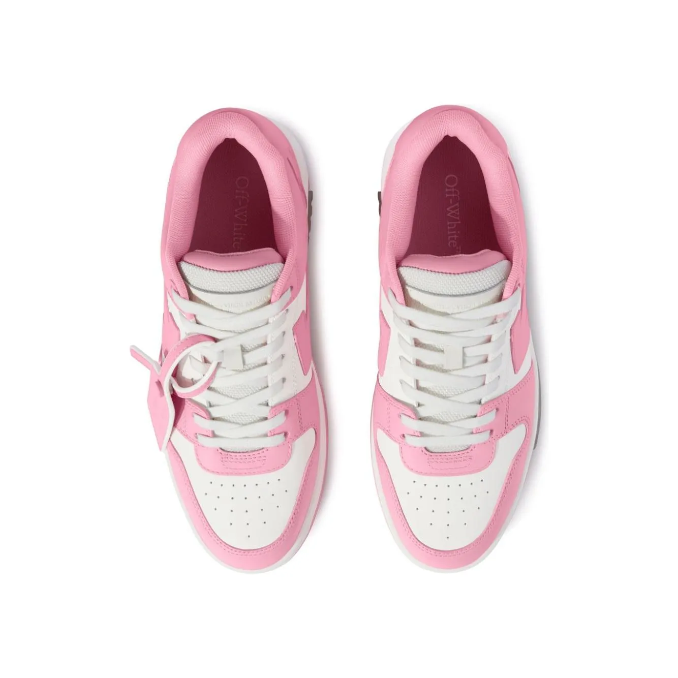 Off White Sneakers Pink