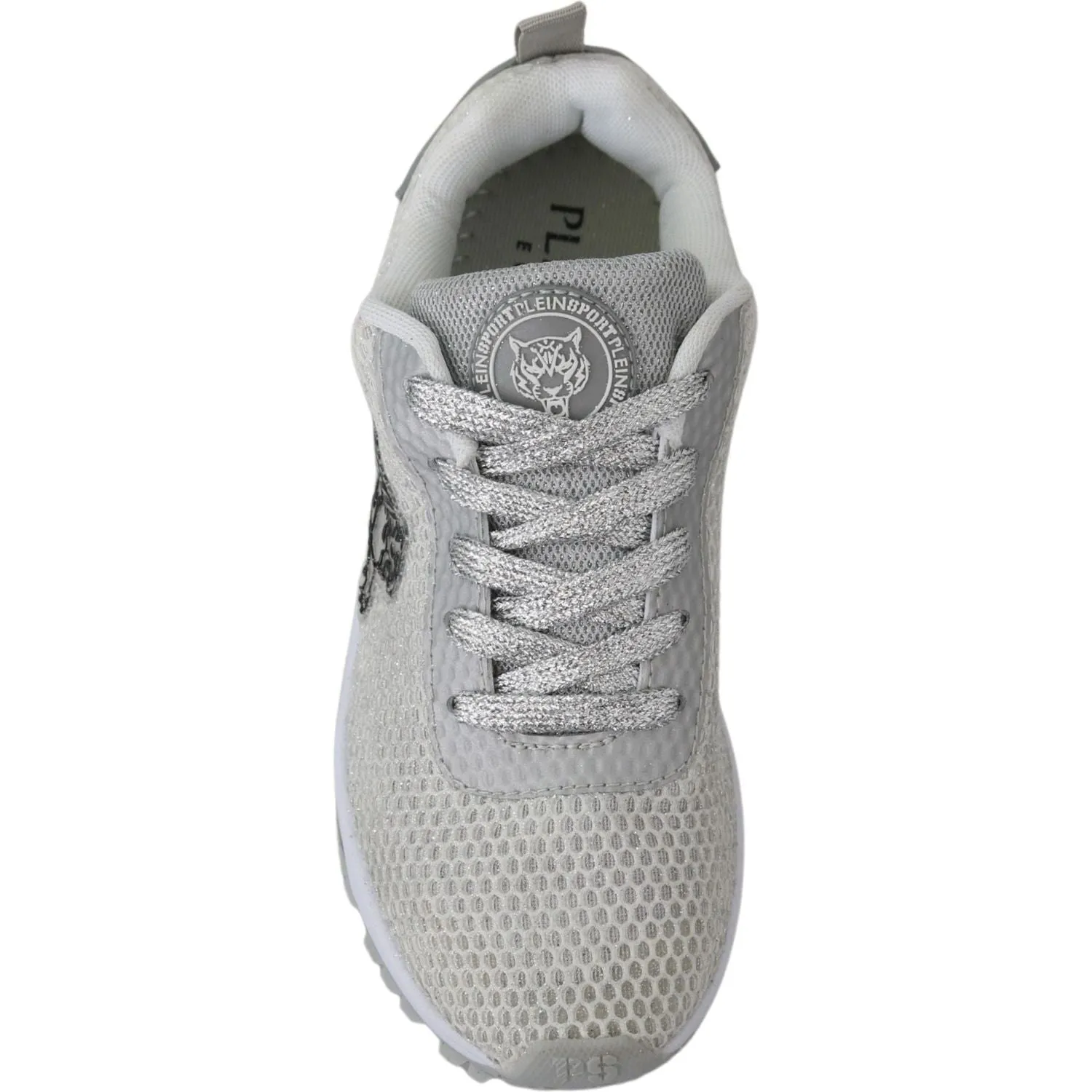 Plein Sport Glamorous Silver Gretel Sport Sneakers