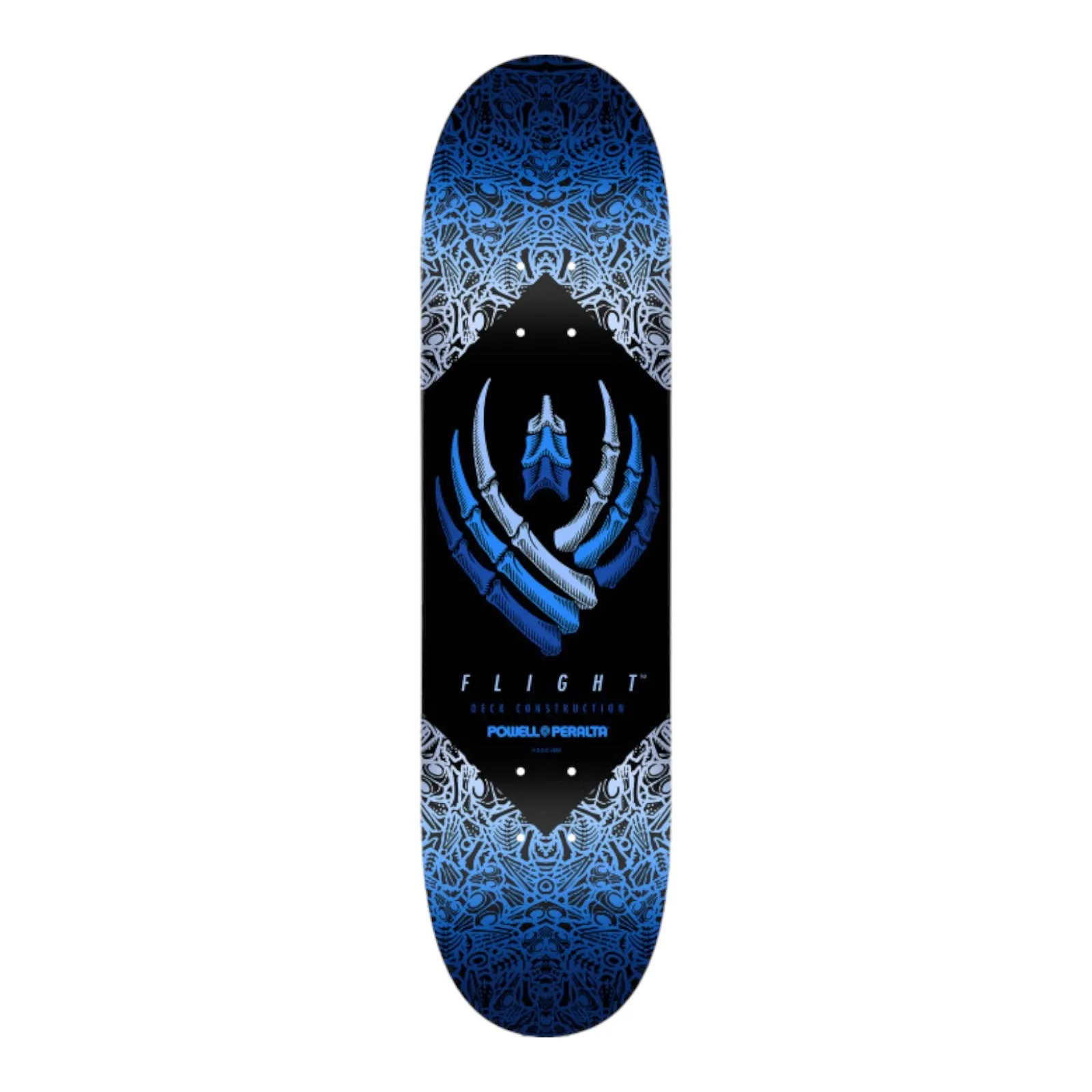 Powell Peralta Bones FLIGHT® Skateboard Deck Blue - 9 x 32.95