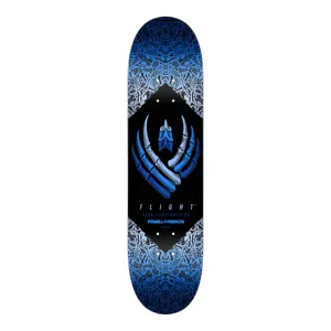 Powell Peralta Bones FLIGHT® Skateboard Deck Blue - 9 x 32.95