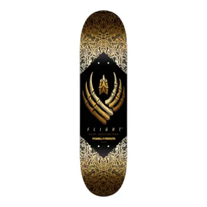 Powell Peralta Bones FLIGHT® Skateboard Deck Yellow - 8.75 x 32.95