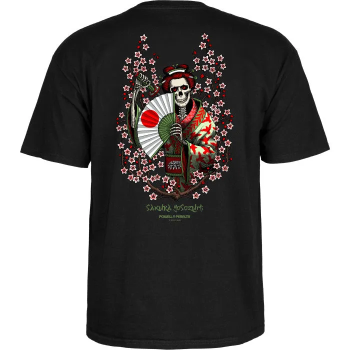 Powell Peralta Sakura Yosozumi Samurai T-shirt - Black