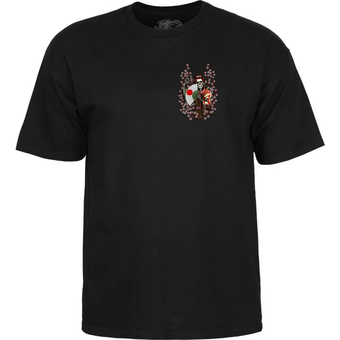 Powell Peralta Sakura Yosozumi Samurai T-shirt - Black