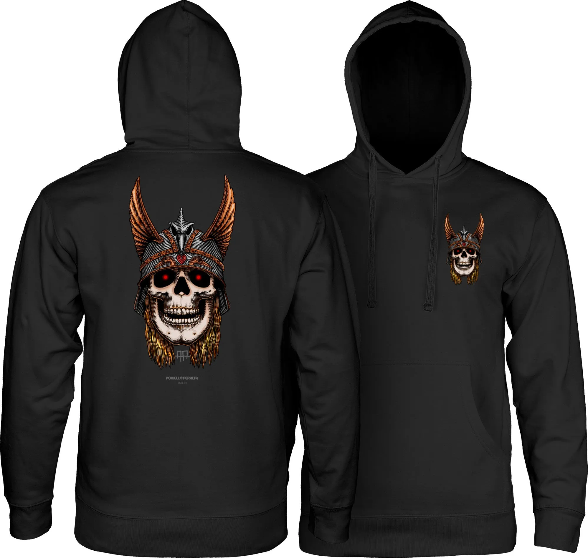 **Pre-Order** Powell Peralta Andy Anderson Skull Mid-Weight Pullover Hooded Sweatshirt