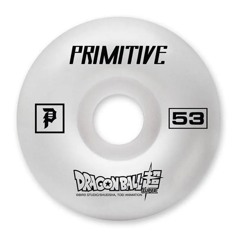 Primitive 53mm Rodriguez Goku Black Skateboard Wheels 4pk