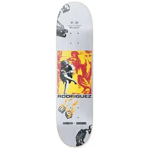 Primitive x Guns N' Roses 8.25" x 31.75" Rodriguez Estranged Silver Skateboard Deck