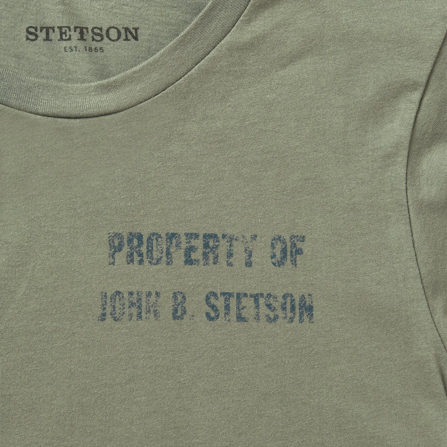 Property Of John B Stetson Tee