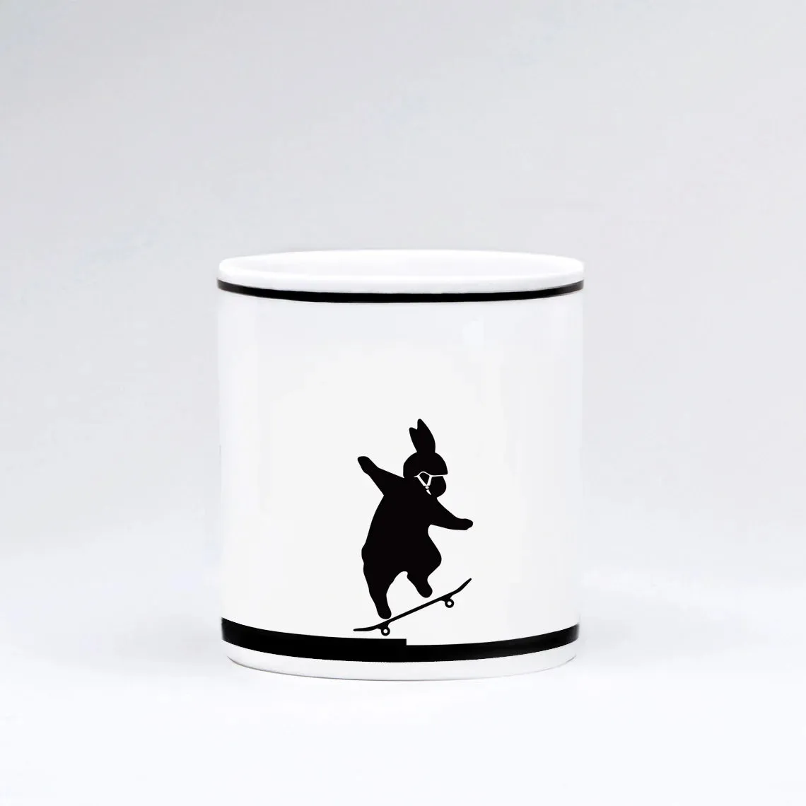 Rabbit Mug - Skateboarding