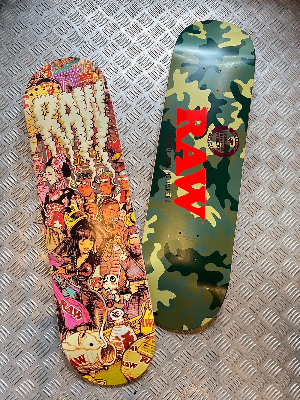 RAW - Skateboard Deck - Japan