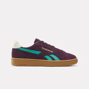 Reebok Footwear Men Club C Grounds UK Shoes MIDNIGHTPLUM/UNLSHDGREEN/BLAC