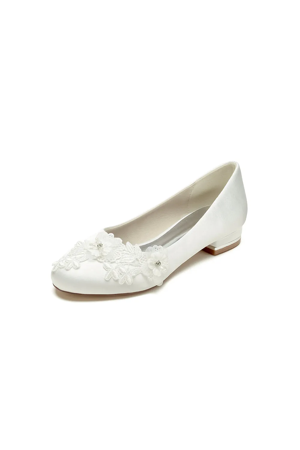 Retro Low Heel Shoes with Lace