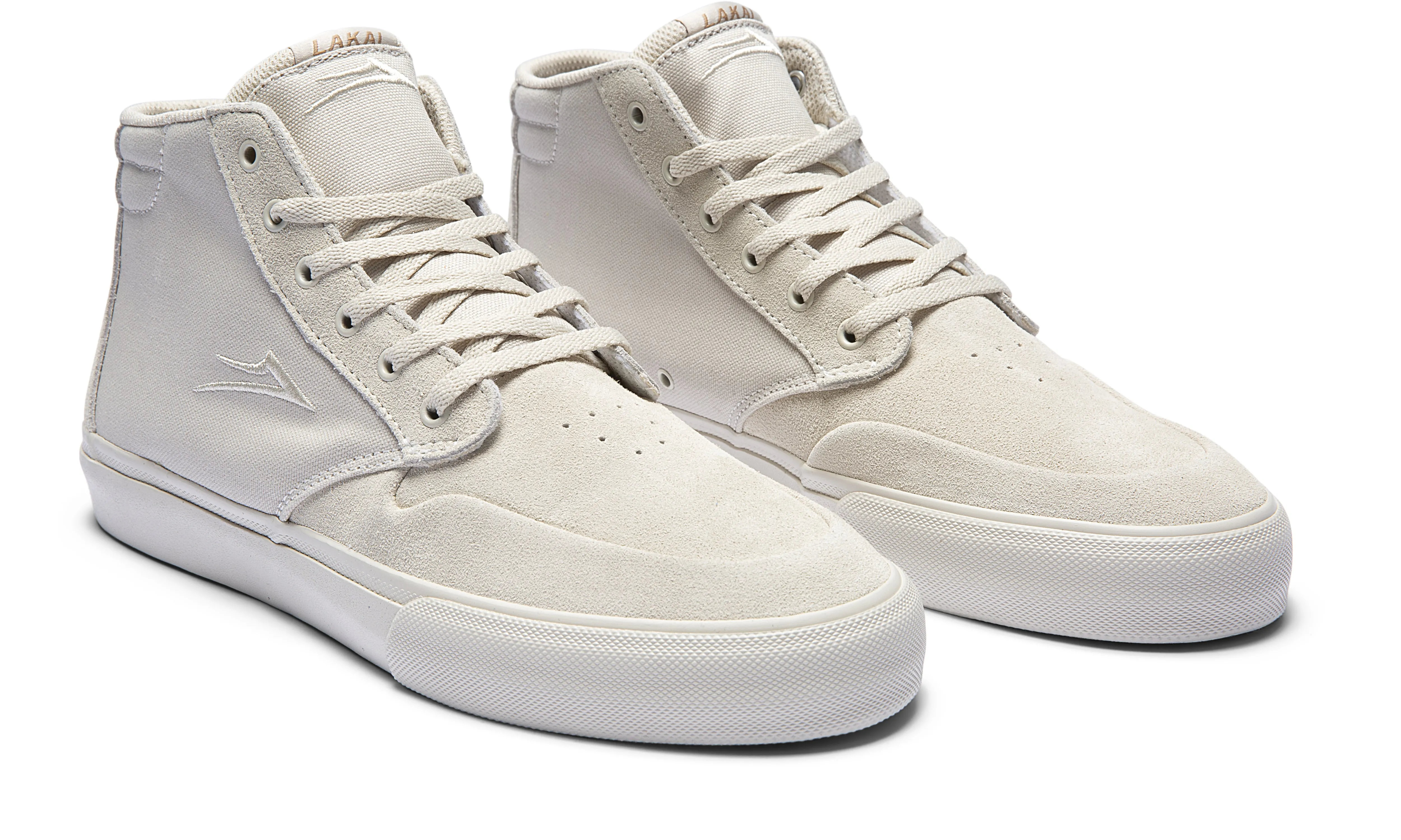 Riley 3 High - Cream Suede