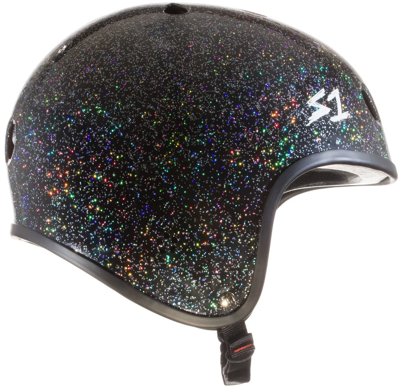 S1 Retro Lifer Helmet - Black Gloss Glitter