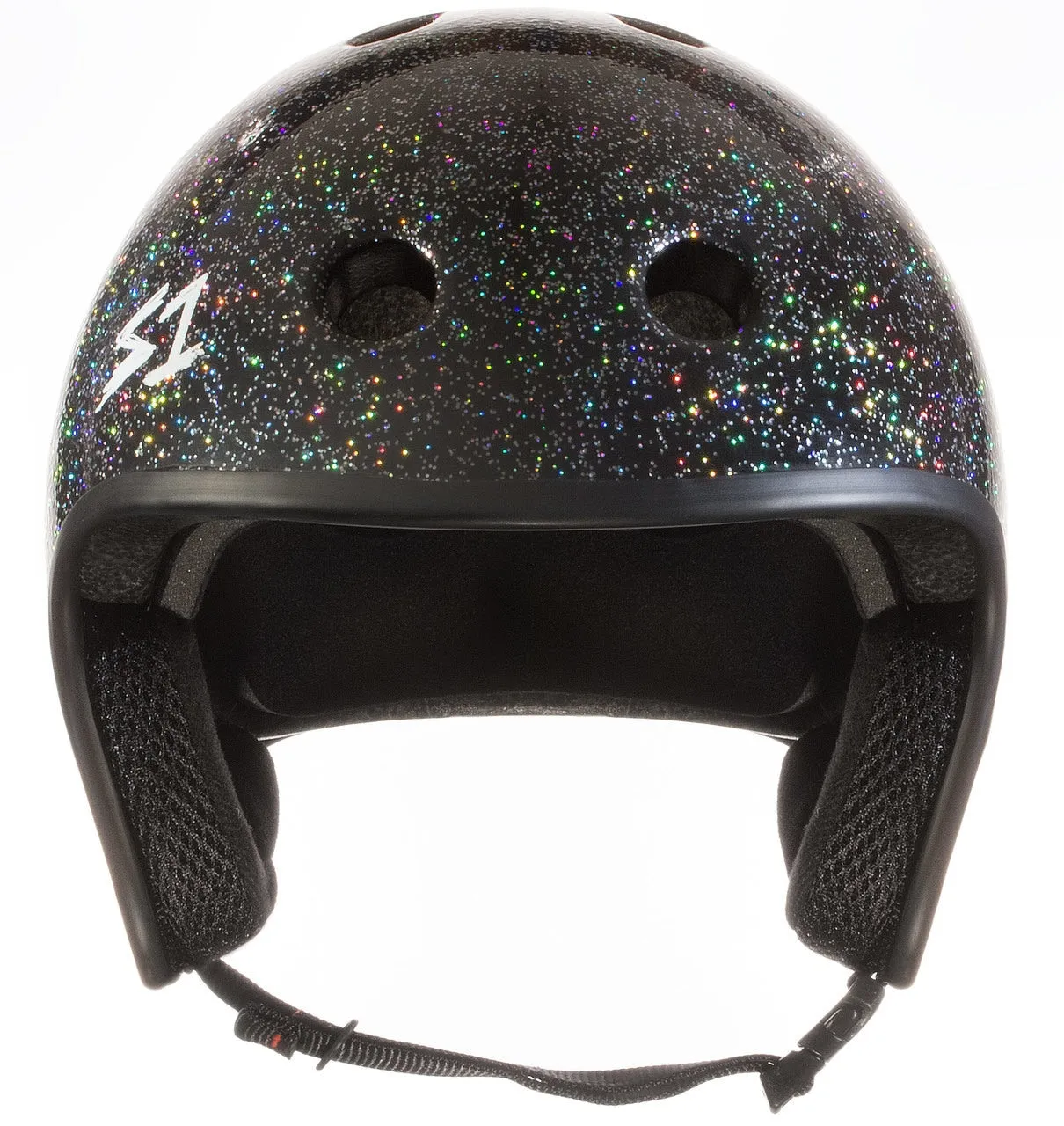 S1 Retro Lifer Helmet - Black Gloss Glitter