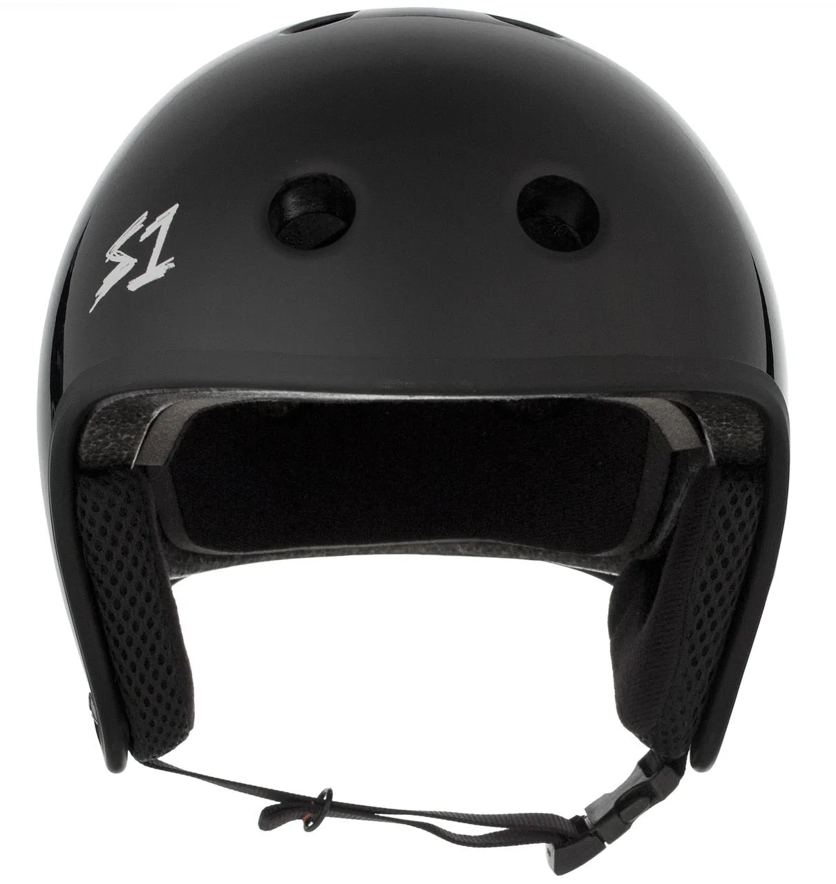 S1 Retro Lifer Helmet - Black Gloss