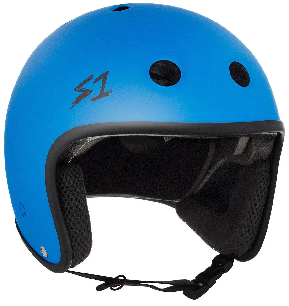 S1 Retro Lifer Helmet - Cyan Matte