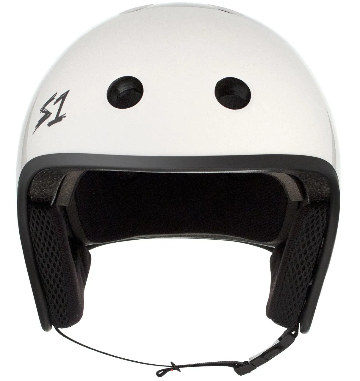 S1 Retro Lifer Helmet - White Gloss