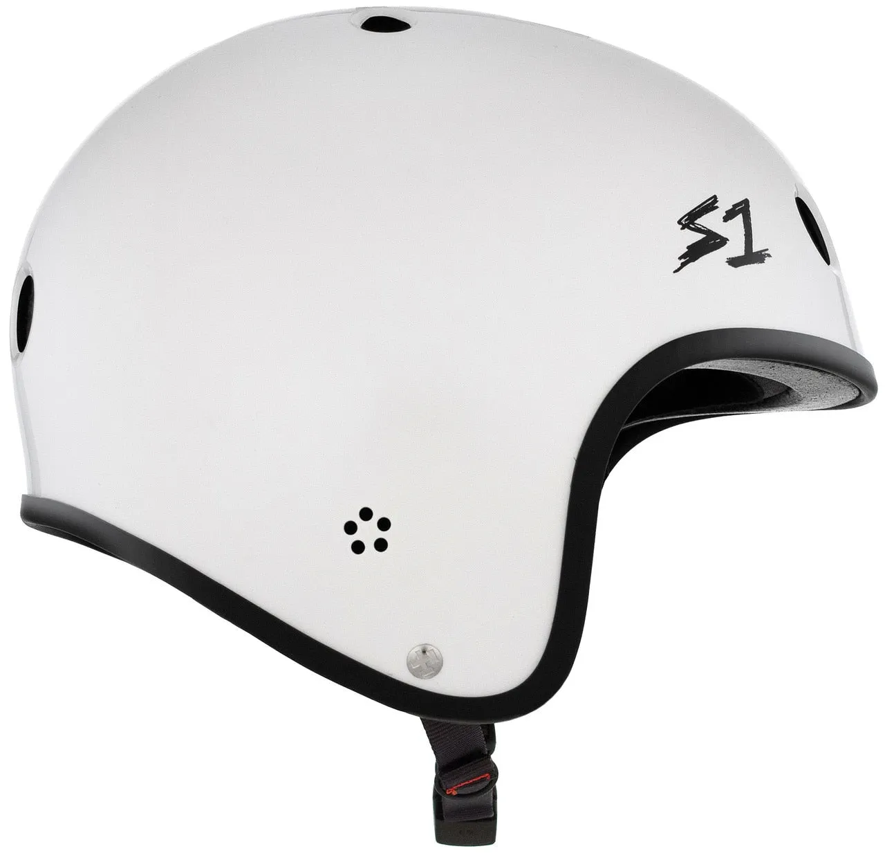 S1 Retro Lifer Helmet - White Gloss