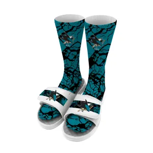 San Jose Sharks Distressed Sock Bundle