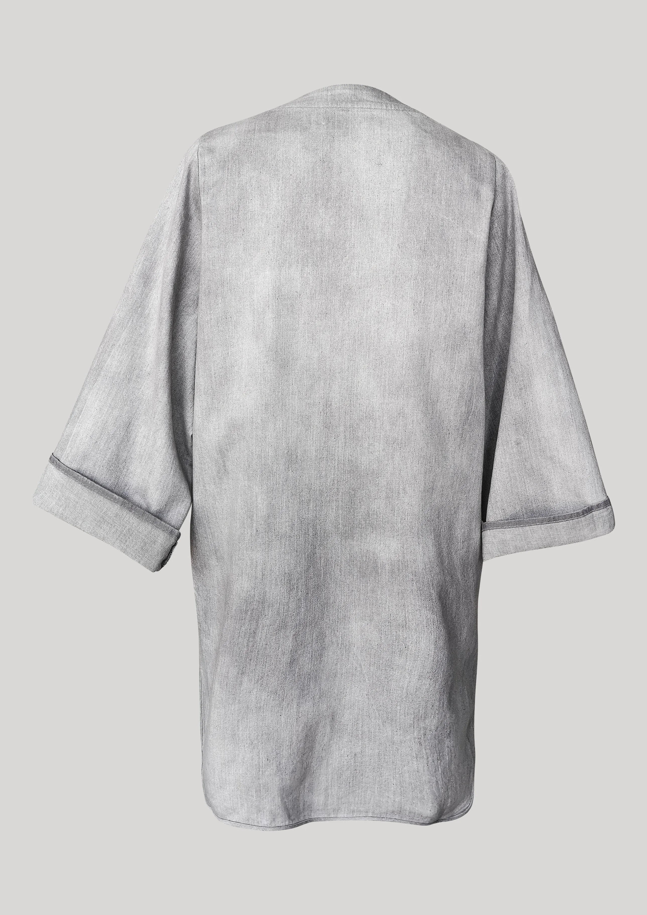 SHIRT/DRESS - DENIM light grey washed