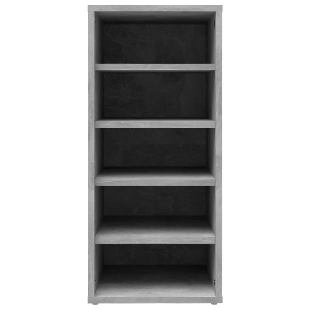 Shoe Cabinets 2 pcs Concrete Grey 31.5x35x70 cm Engineered Wood